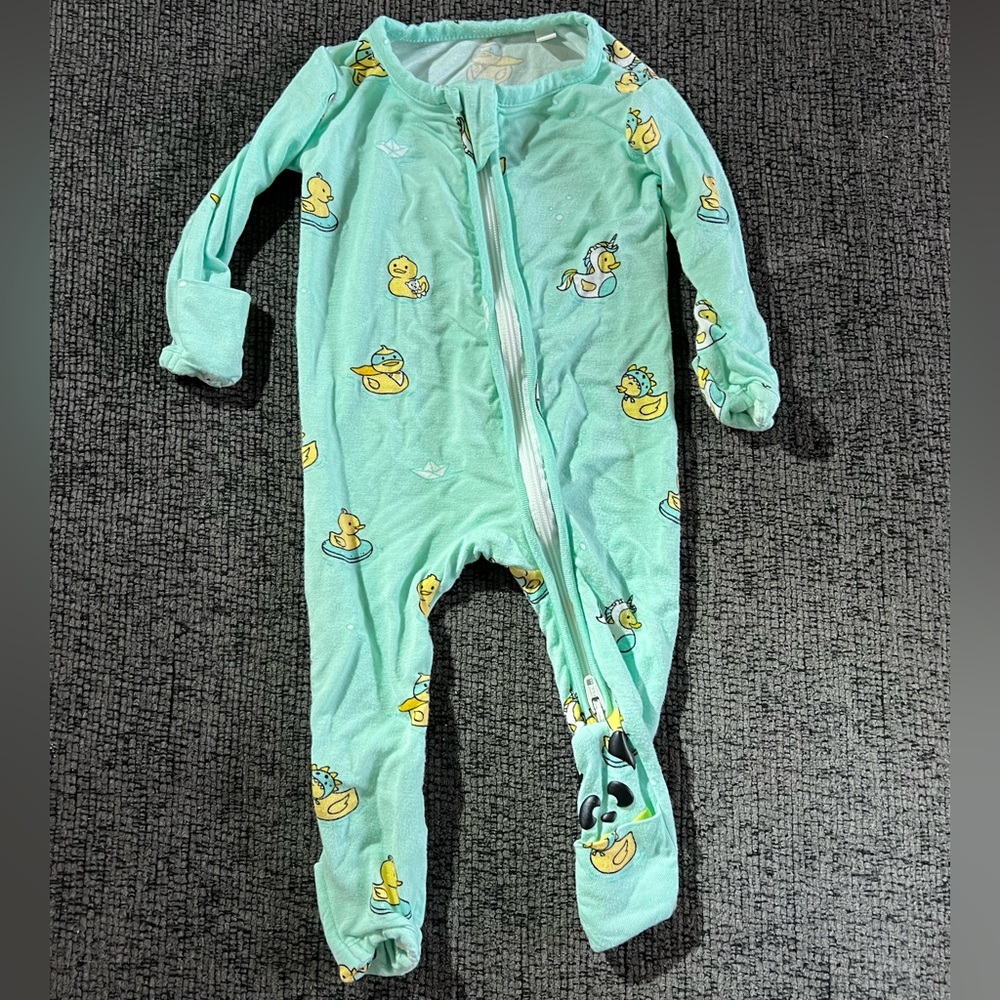 Bellabu Bear Duck Bamboo Footie